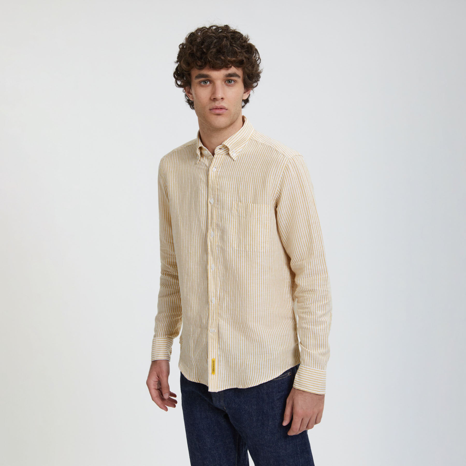 Bradford Striped Linen Blend Shirt