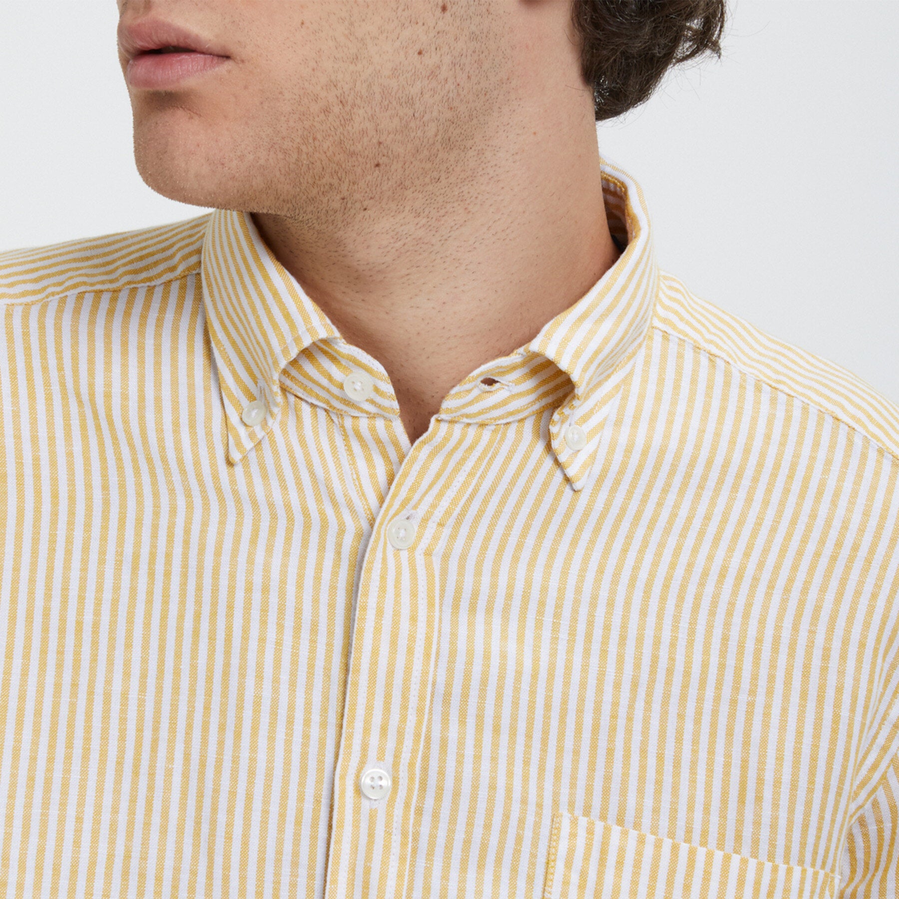 Bradford Striped Linen Blend Shirt