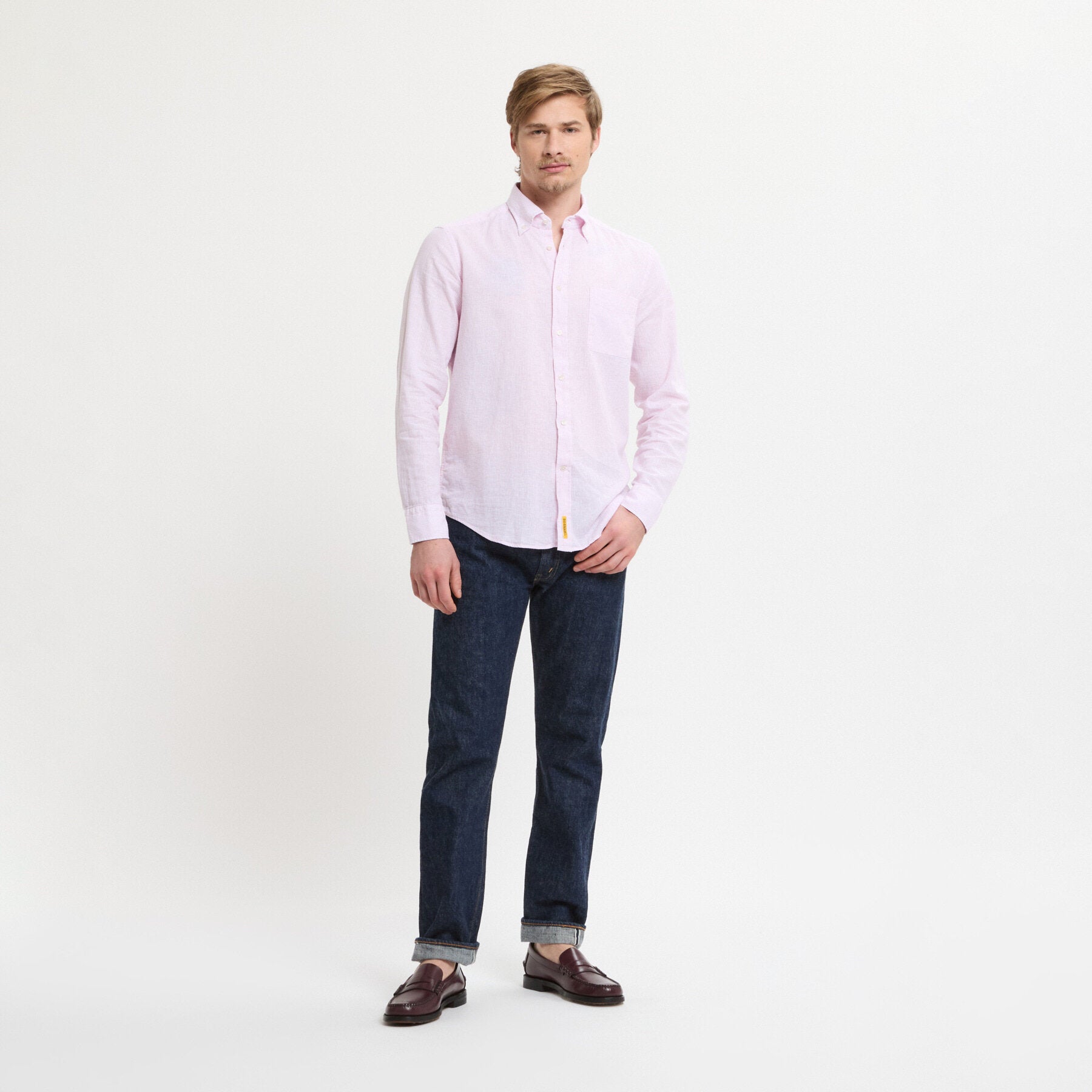 Bradford striped long-sleeved  shirt