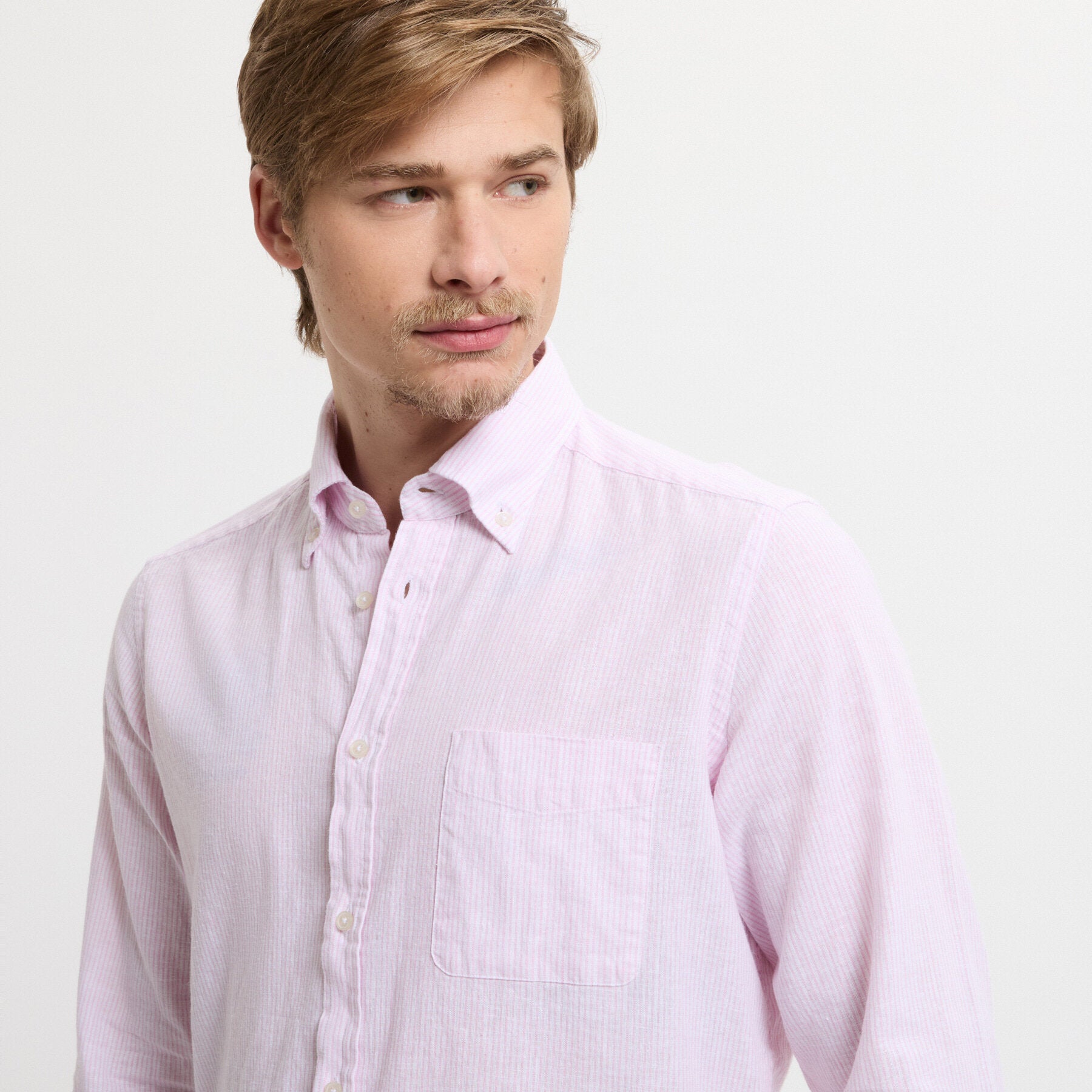 Bradford striped long-sleeved  shirt