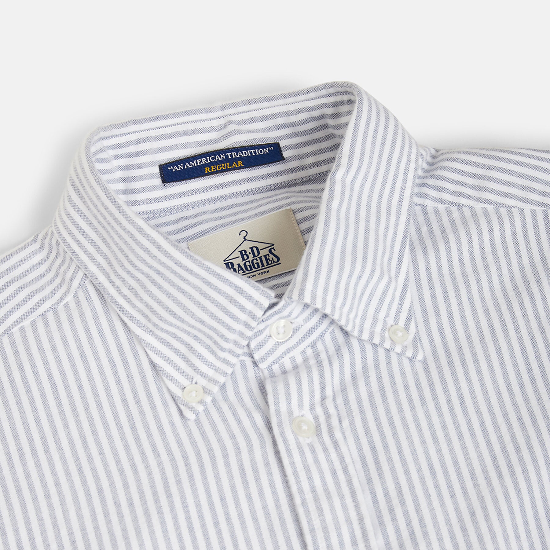 Bradford striped long-sleeved shirt