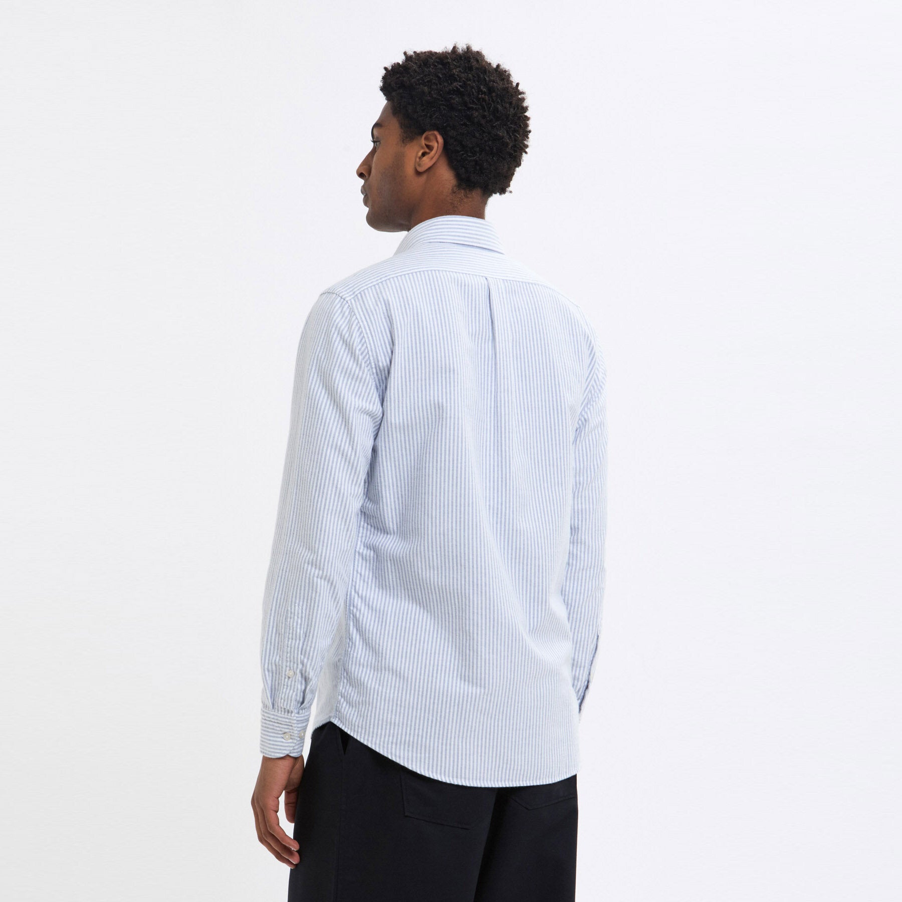 Bradford striped long-sleeved shirt