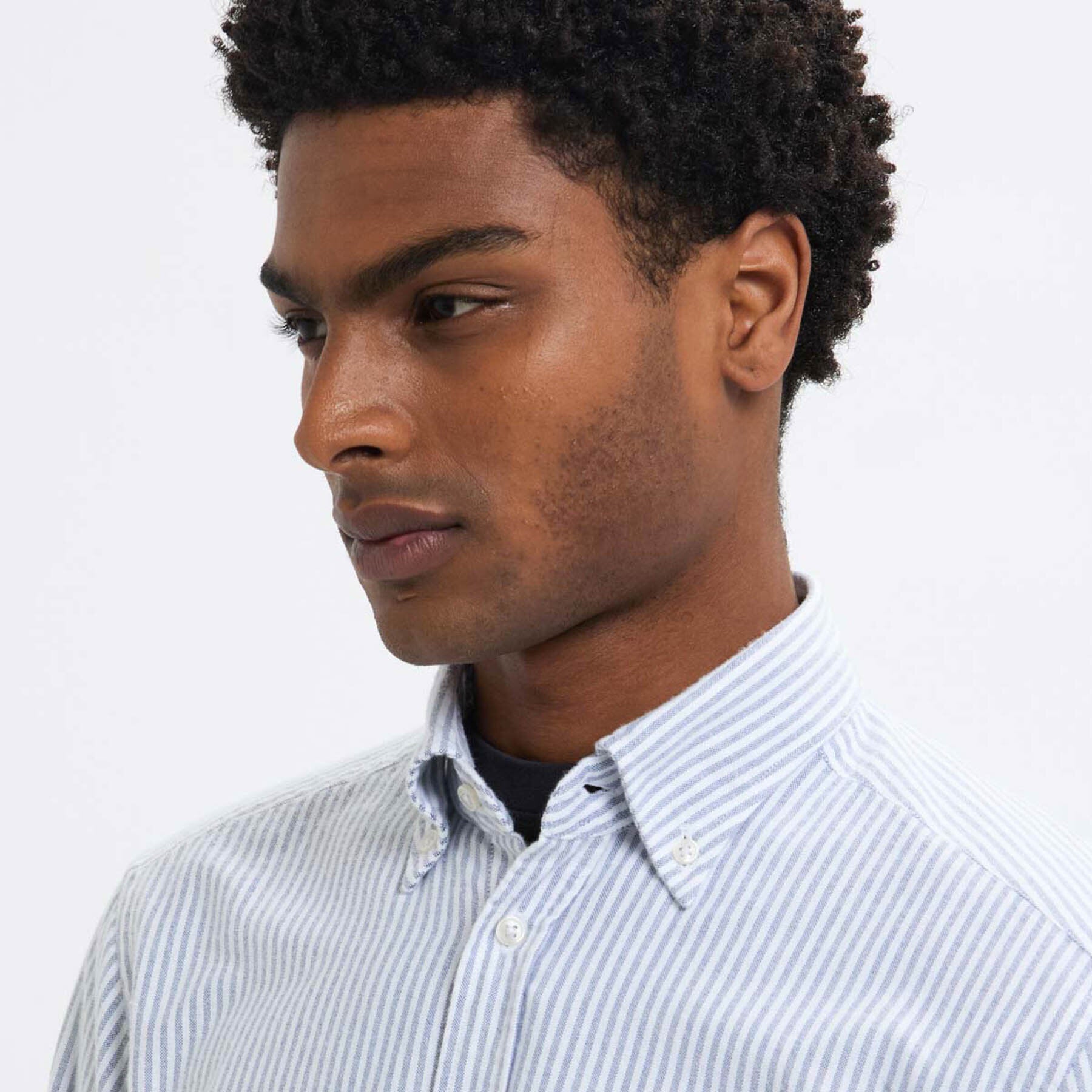 Bradford striped long-sleeved shirt