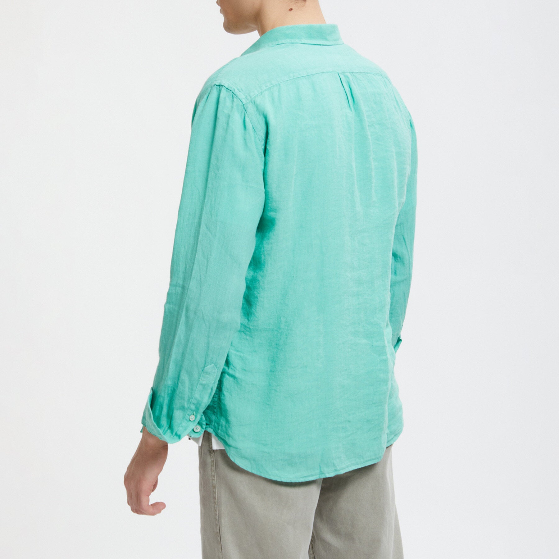 Garment-dyed Linen Shirt