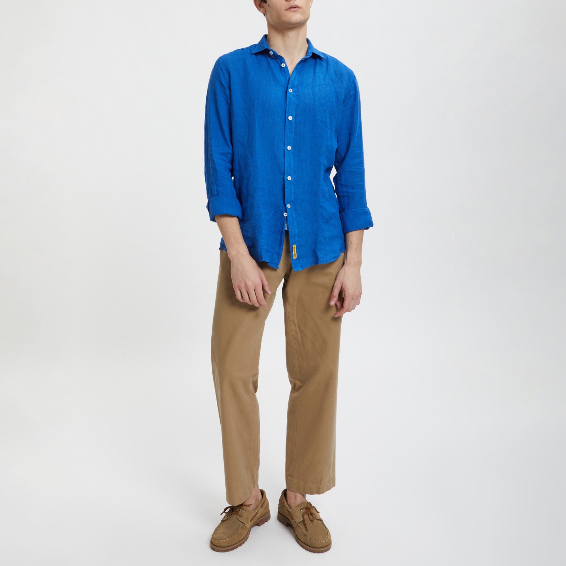 Garment-dyed Linen Shirt