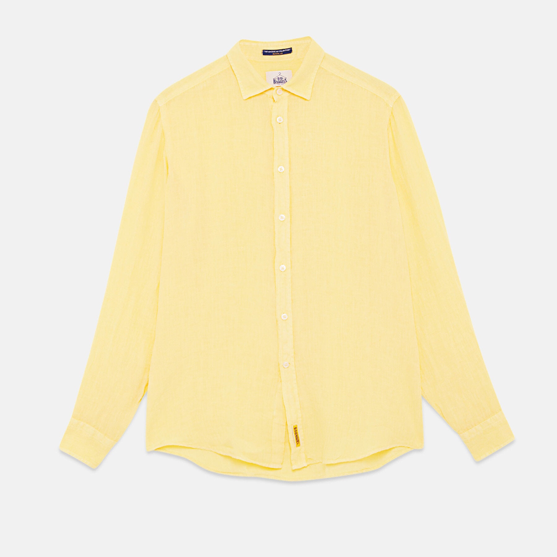 Garment-dyed Linen Shirt