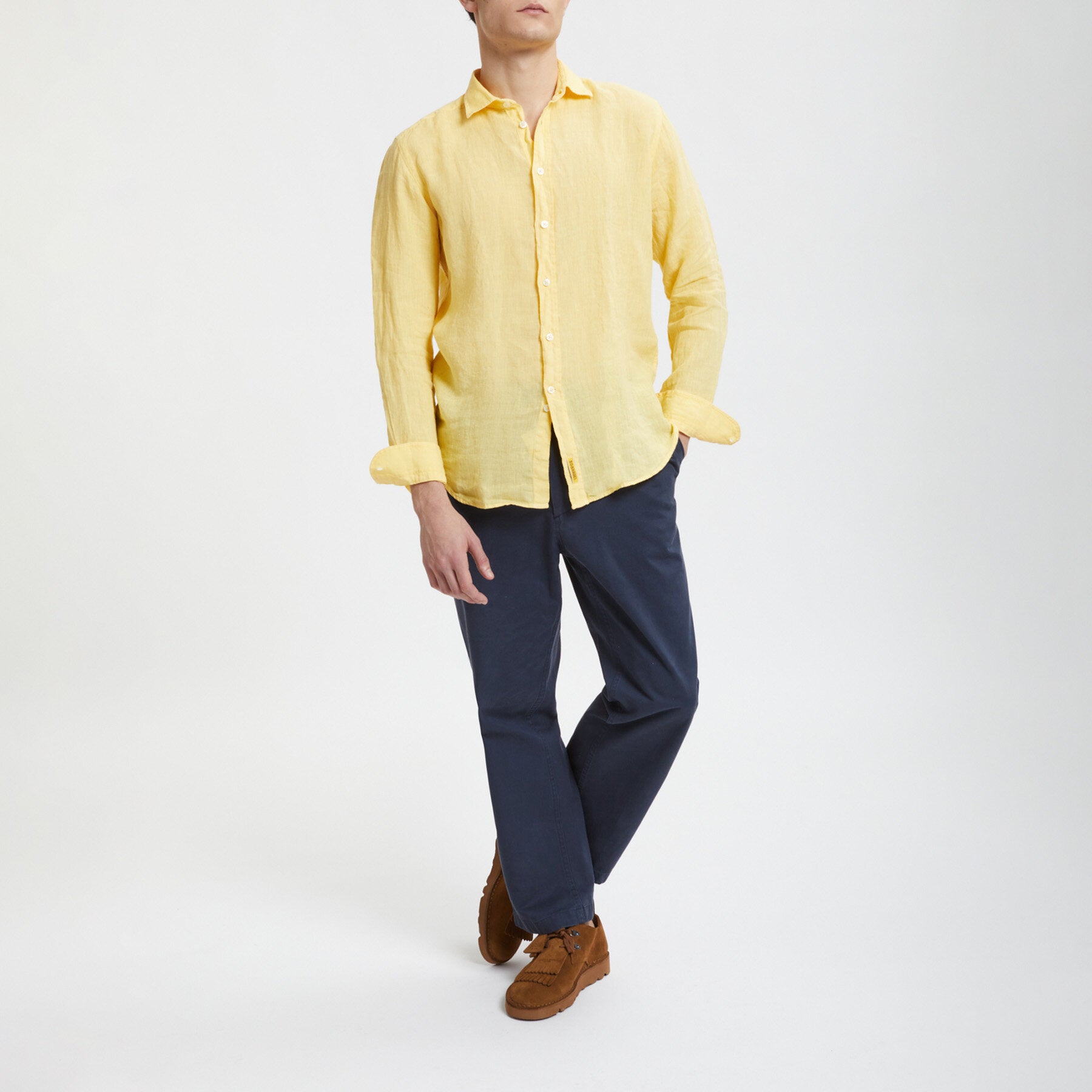 Garment-dyed Linen Shirt