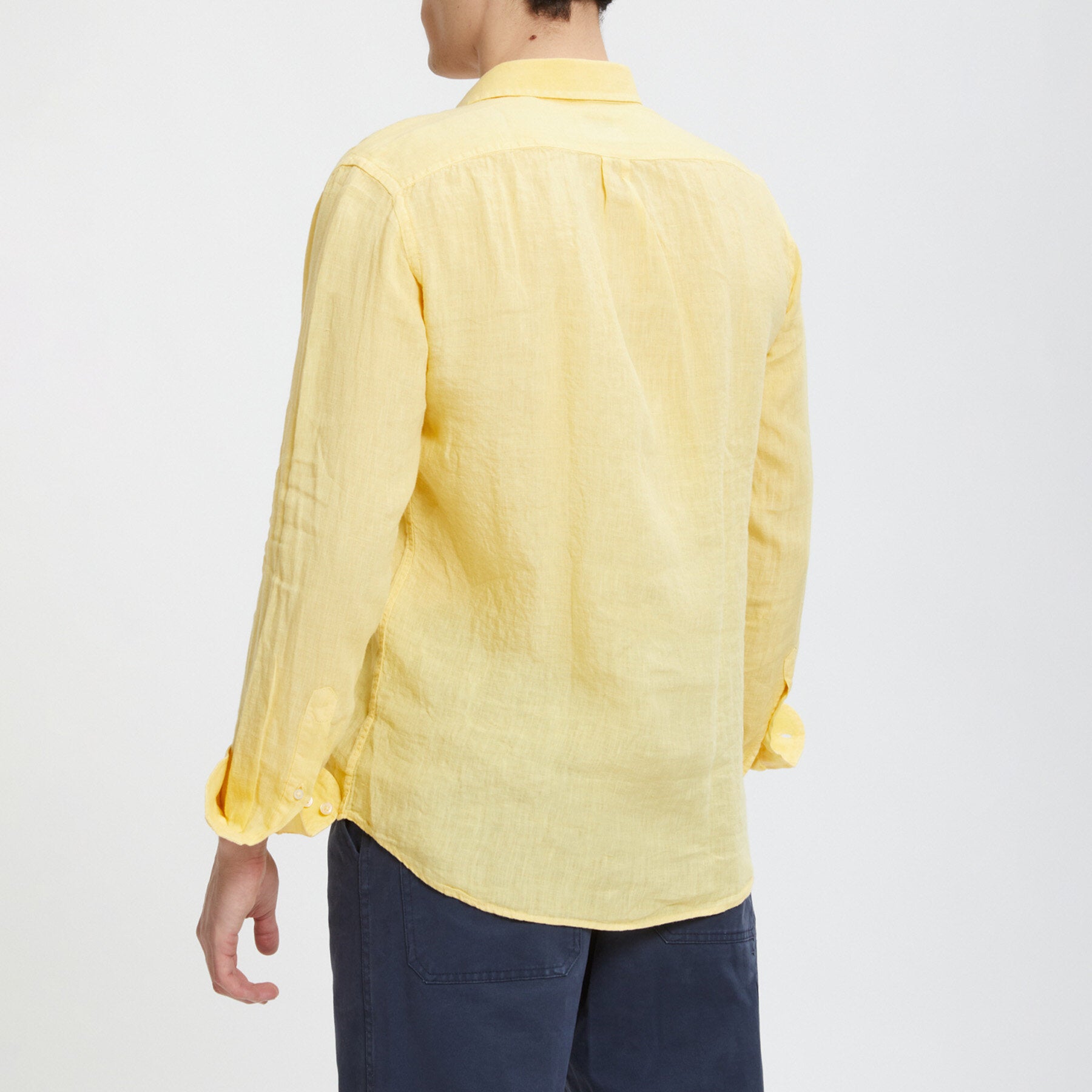 Garment-dyed Linen Shirt