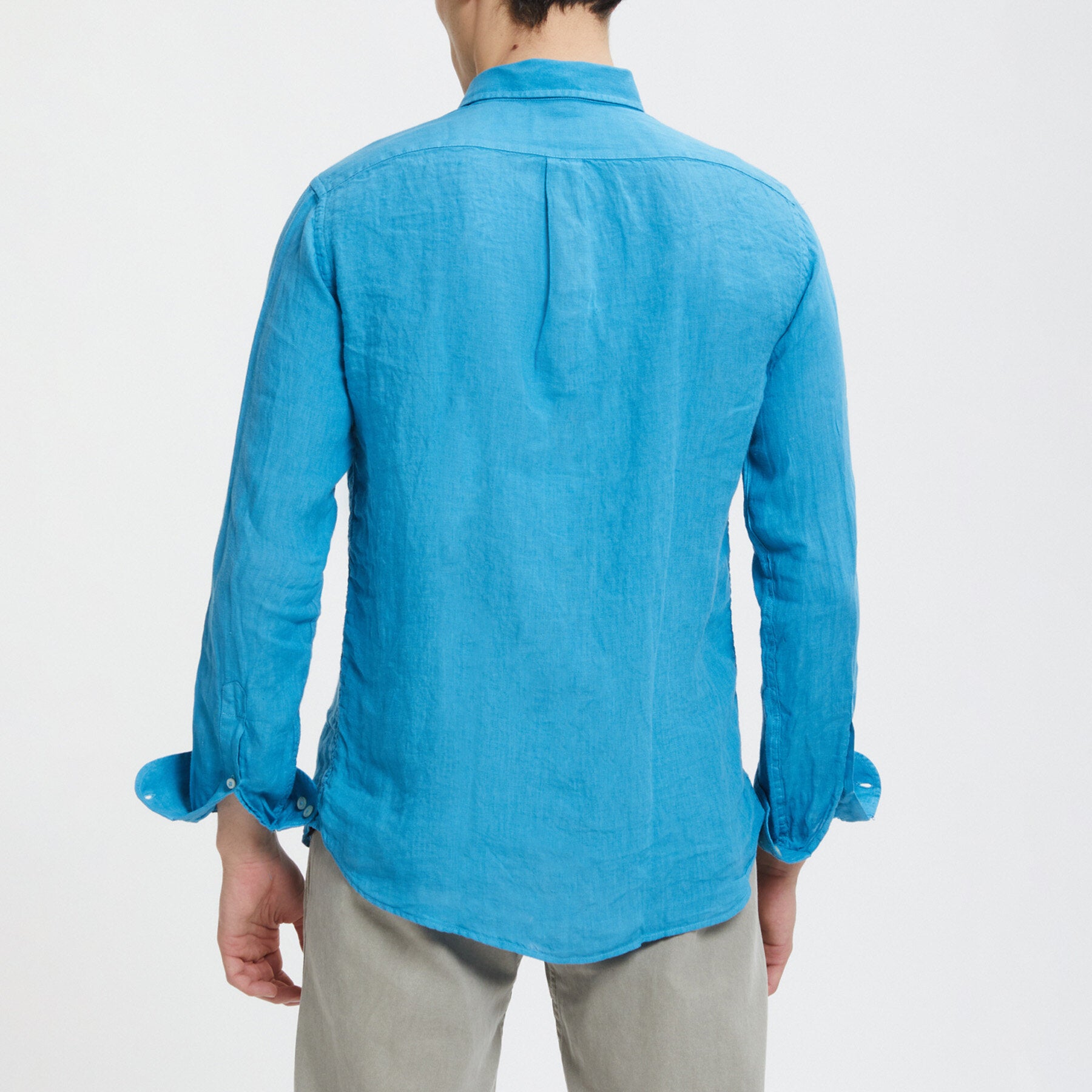 Garment-dyed Linen Shirt