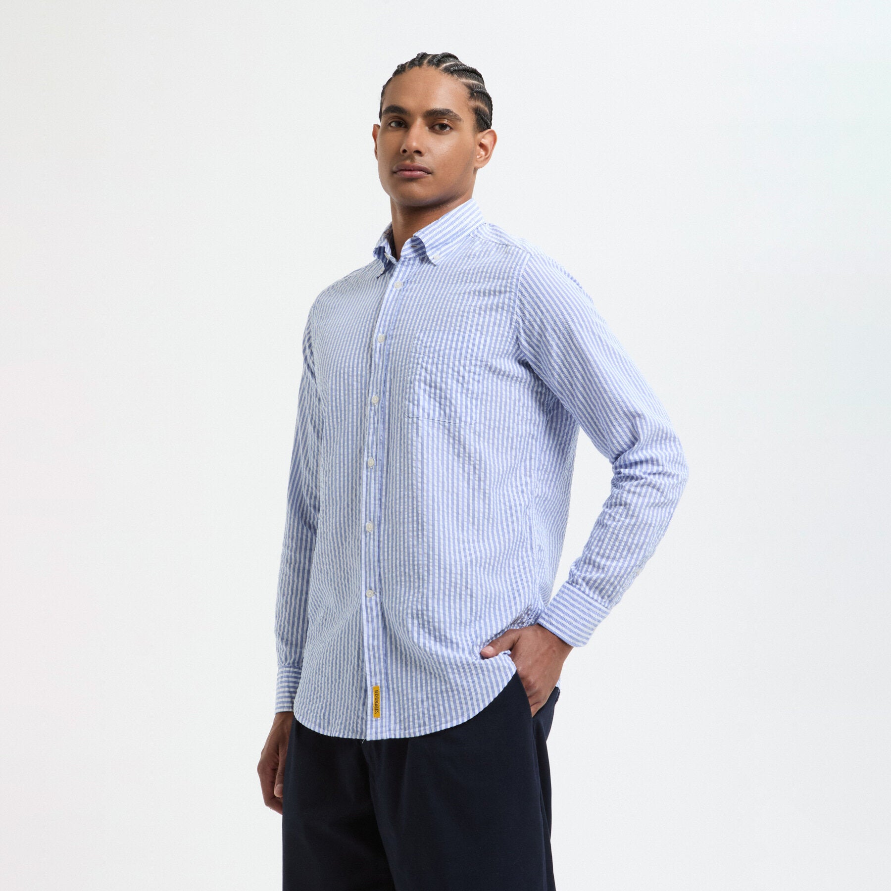 Longsleeved Striped Bradford Shirt