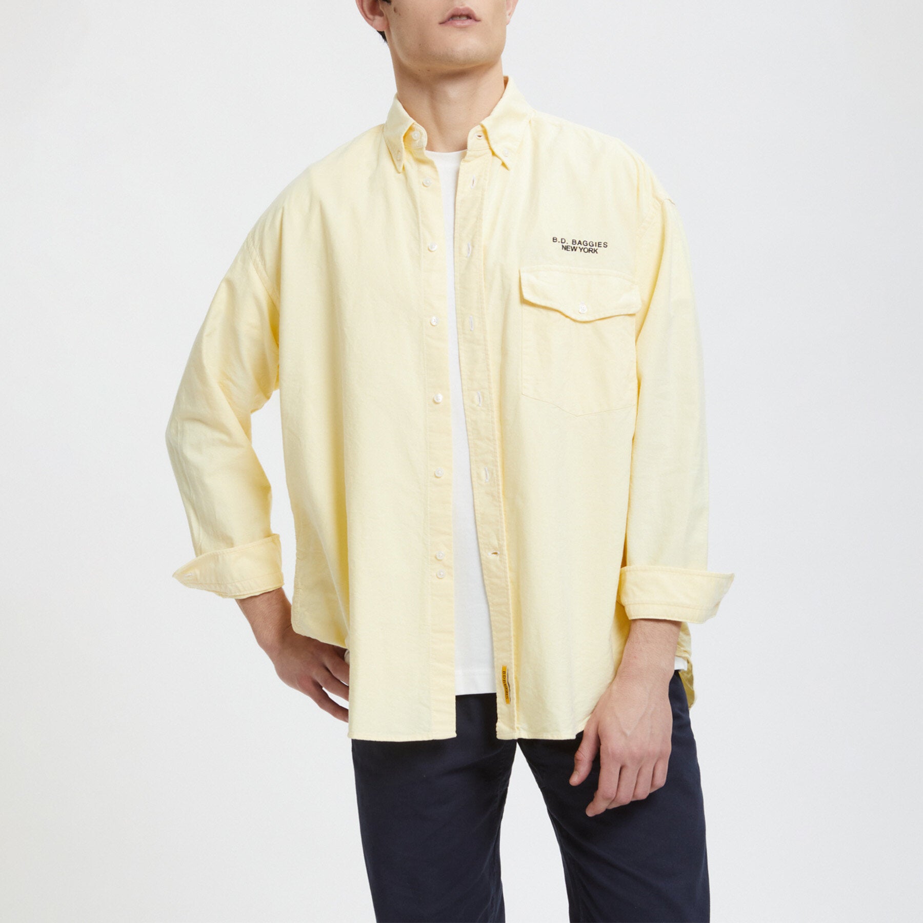 Mercer Oversized Shirt with Embroidery