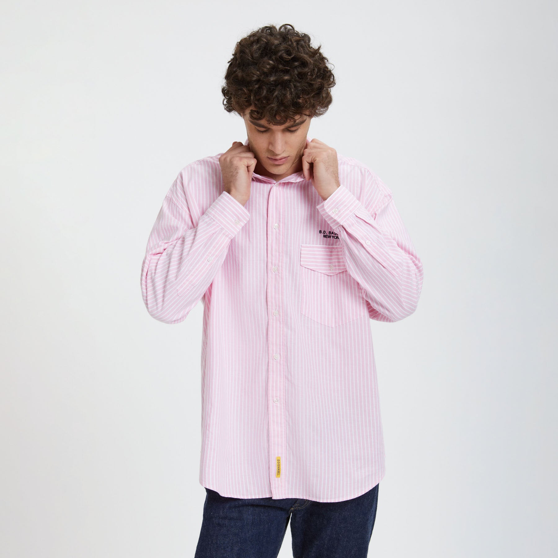 Mercer Oversized Shirt With Embroidery