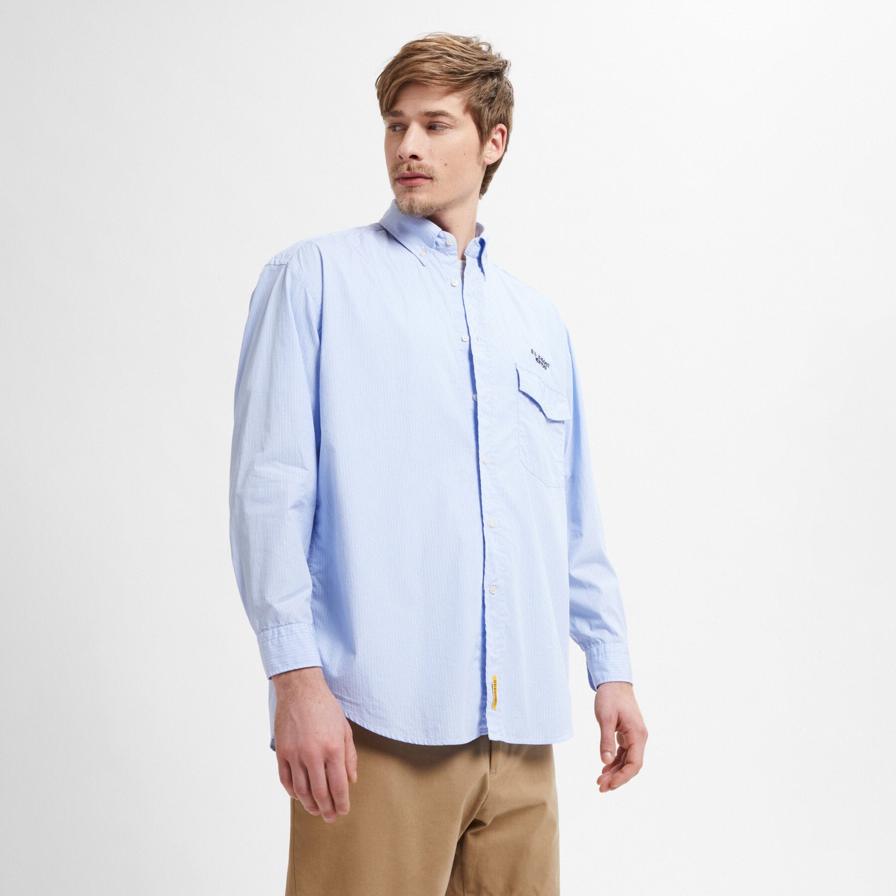 Mercer Oversized Shirt With Embroidery