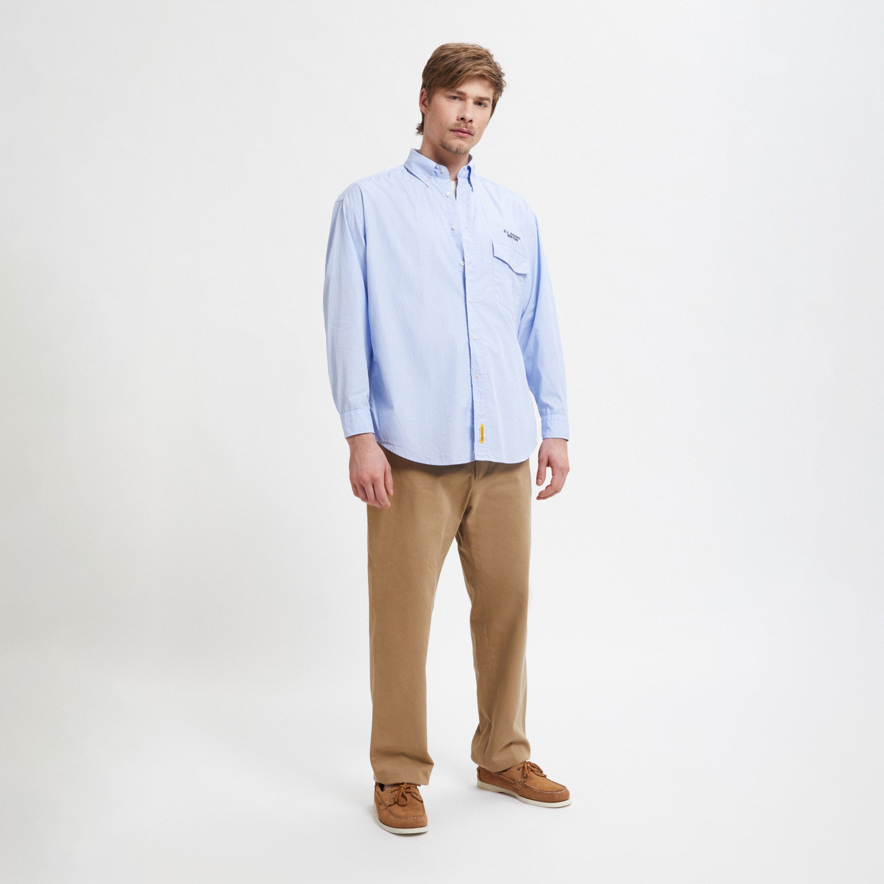 Mercer Oversized Shirt With Embroidery