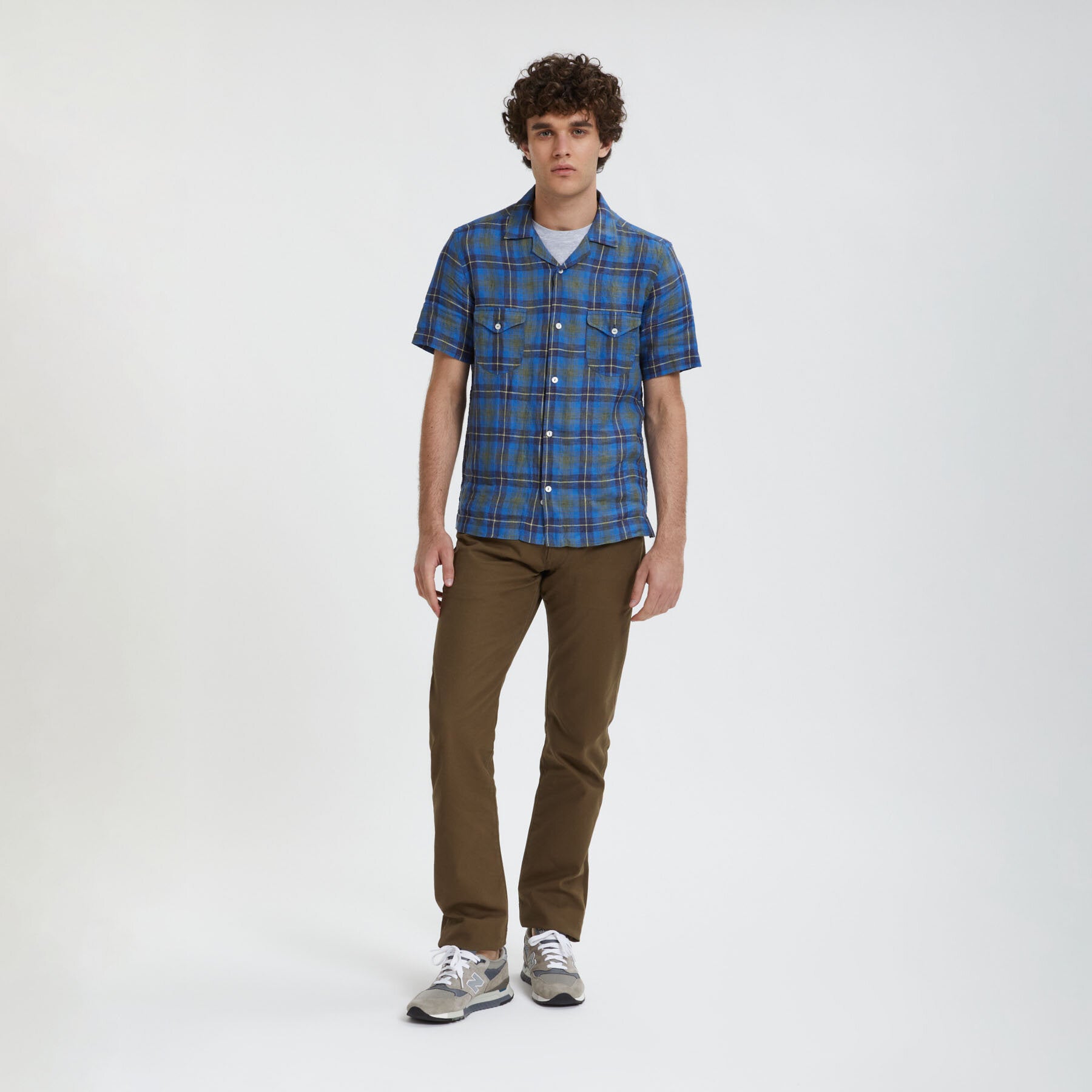 Miami Short-Sleeve Madras Shirt