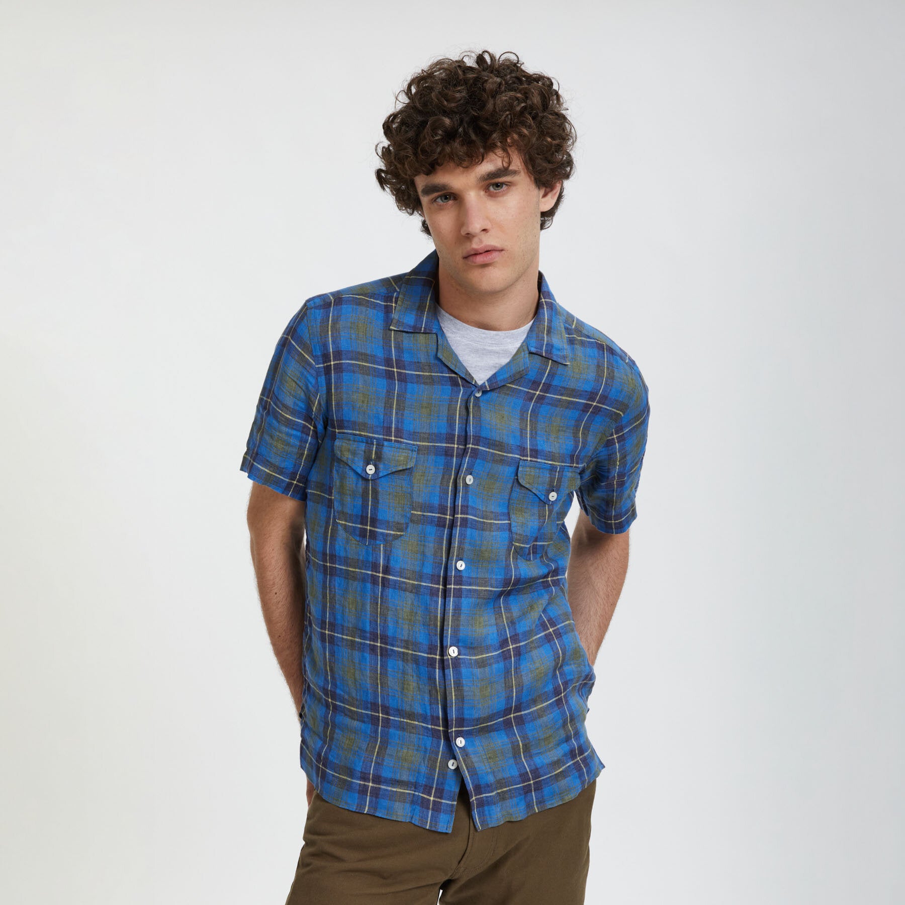 Miami Short-Sleeve Madras Shirt