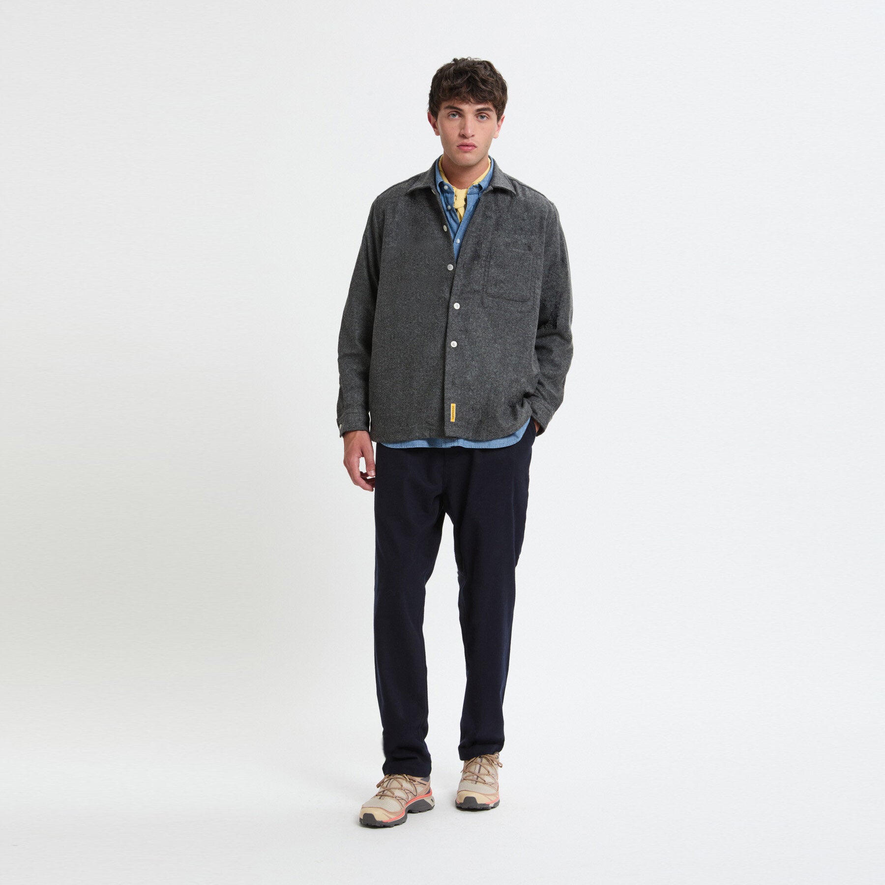 Long-sleeved overshirt