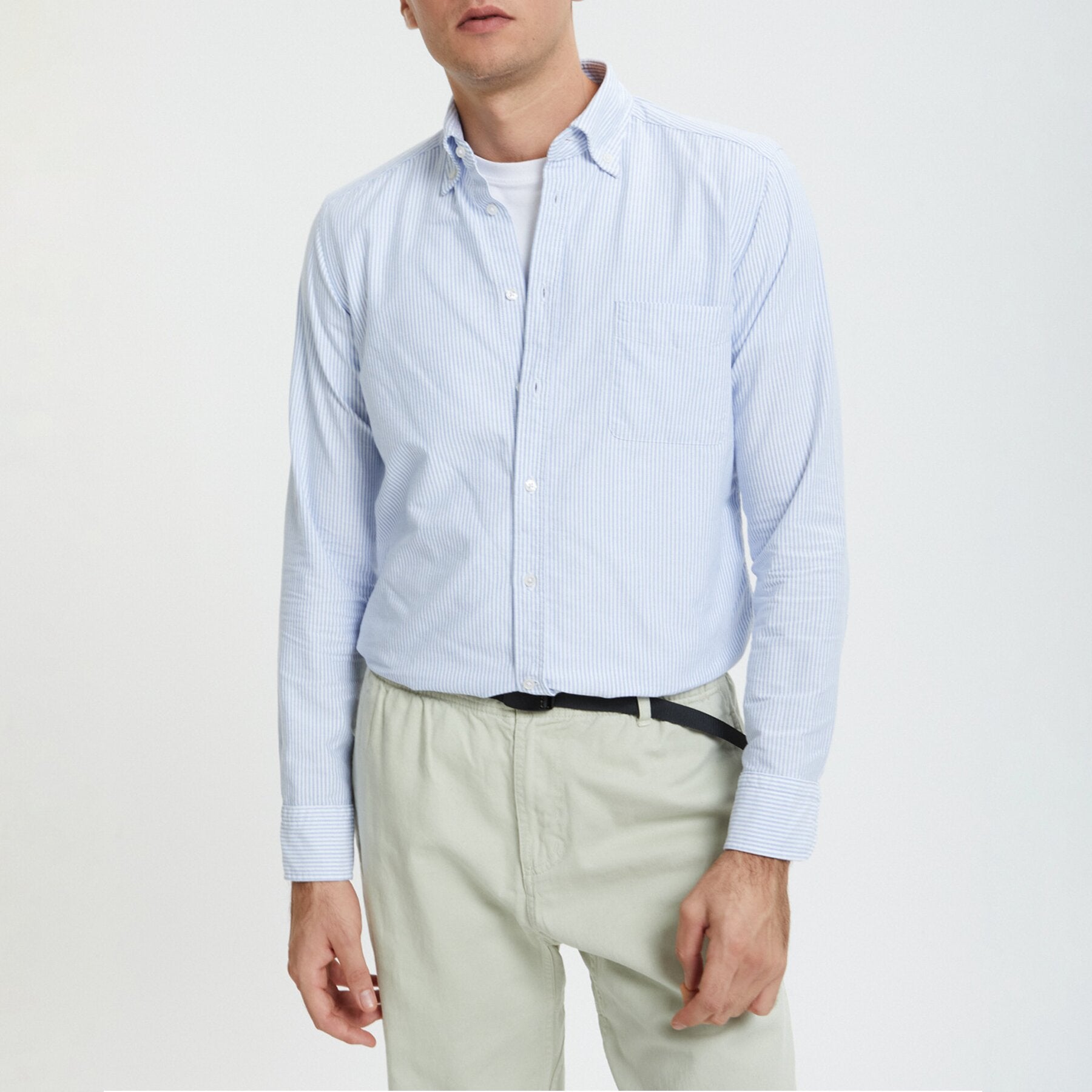 Bradford Shirt In Striped Oxford Fabric